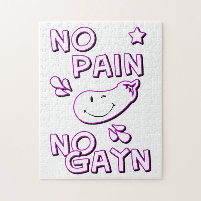 No Pain no Gayn  Jigsaw Puzzle (Vertical)
