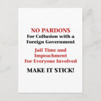 No Pardons for Collusion!