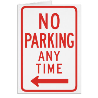 No Parking (Left)