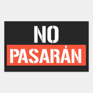 No Pasaran Sticker