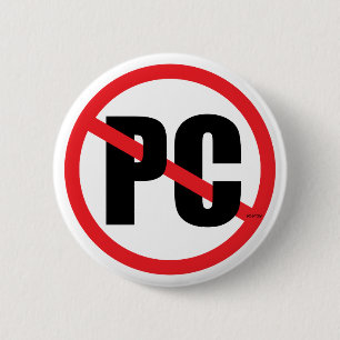 No PC 2 Inch Round Button
