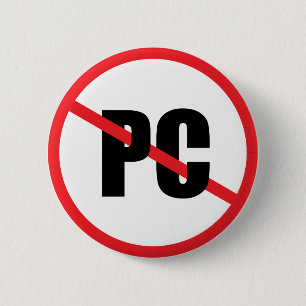 No PC 2 Inch Round Button