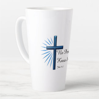 No Peace. Know Surrender Christian Latte Mug
