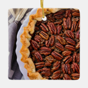 No Pecan at Your Presents    Funny Food Pun  Ceramic Ornament