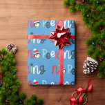 No Peeking Cute Whimsical Kids Christmas Wrapping Paper<br><div class="desc">Cute Christmas wrapping paper with the words,  no peeking! Designed for you by Blackberry Boulevard.</div>