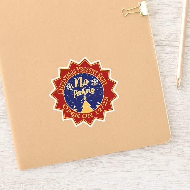 No Peeking Do Not Open Until Christmas One Red (Notebook)