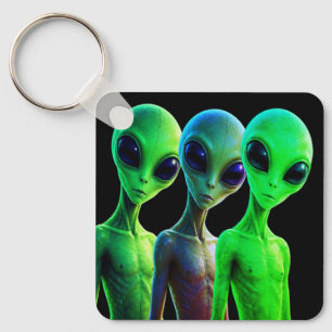 No People We Are Not Alone, Or Are We? Aliens On a Keychain