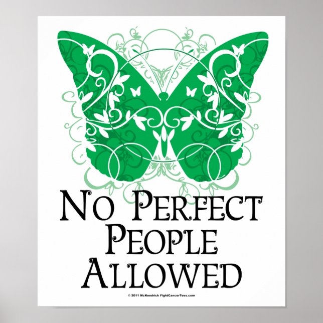 No Perfect People Allowed Poster (Front)