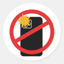 No Phone Photography - Respect Personal Privacy