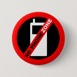 "No Phone Zone" Pin
