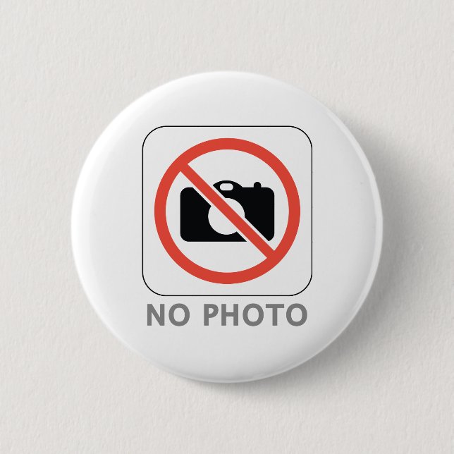 No Photo 2 Inch Round Button (Front)