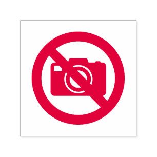 No Photos Allowed Self-inking Stamp