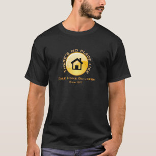 No Place Like Home Button T-Shirt