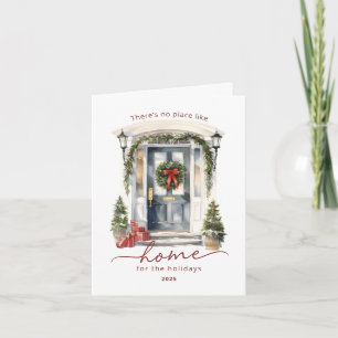 No Place Like Home Holidays Realtor Christmas Card