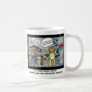No Place Like Homeopathy Funny Cartoon Gifts & Tee Coffee Mug
