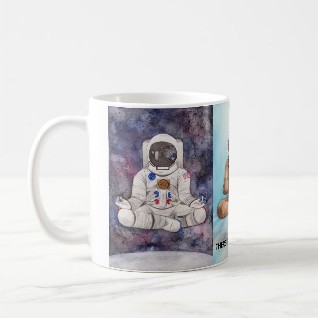 No Place Like Om - Coffee Mug Tea Cup (Left)