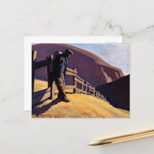 No Place to Go by Maynard Dixon Postcard