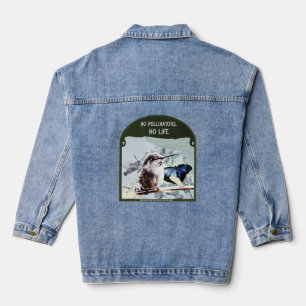 No Pollinators, No Life Denim Jacket