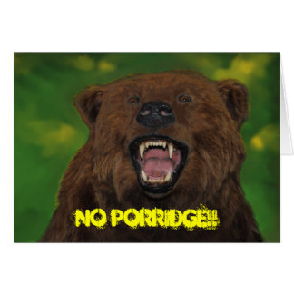 No Porridge!!