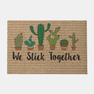 No Pricks Allowed,Doormat,Plant Doormat,Funny Mat