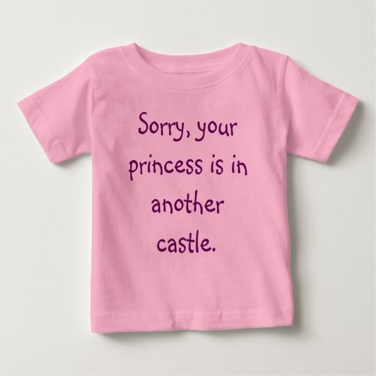 No Princess Baby Tee