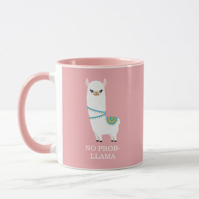 No Prob-Llama Mug (Left)