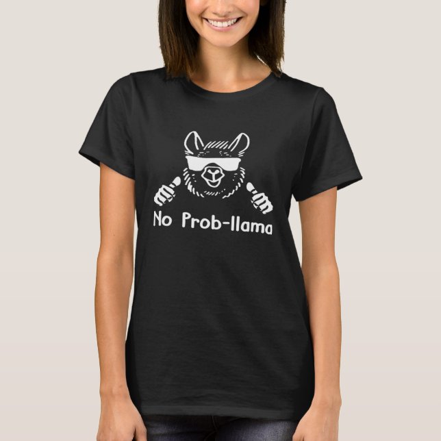 No Prob Llama or Drama Tee (Front)
