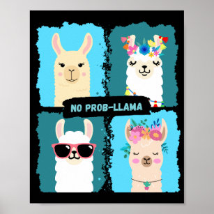 No prob-llama poster