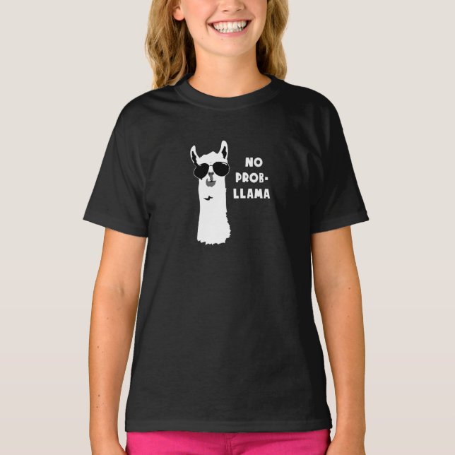 No Prob-Llama T-Shirt (Front)