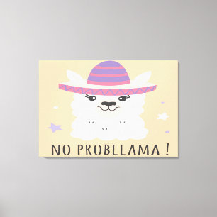 No Problem Canvas Print