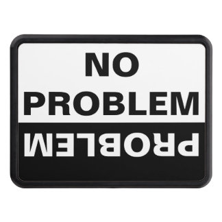 NO PROBLEM TRAILER HITCH COVER