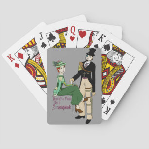 No Punk like a Steampunk Playing Cards