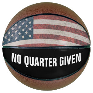 NO QUARTER GIVEN PATRIOTIC Basketballs