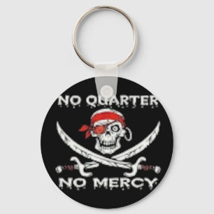 NO QUARTER NO MERCY KEYCHAIN
