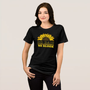 No Rain No Bloom Tri-Blend Shirt
