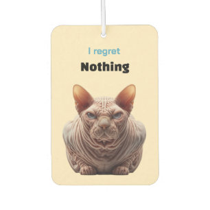 No regret Sphynx Cat Air Freshener