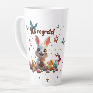 No regrets! latte mug