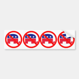 No Republicans Bumper Sticker