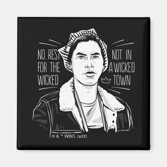 No Rest For The Wicked Magnet (Front)