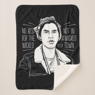 No Rest For The Wicked Sherpa Blanket