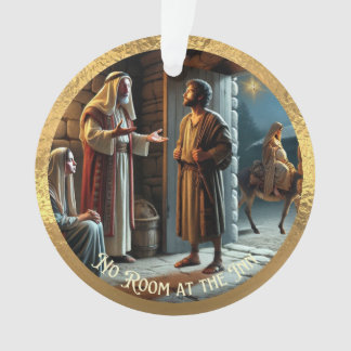 No Room at the Inn Acrylic Ornament