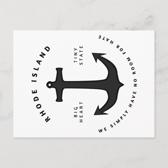 No Room for Hate Postcard (Front)