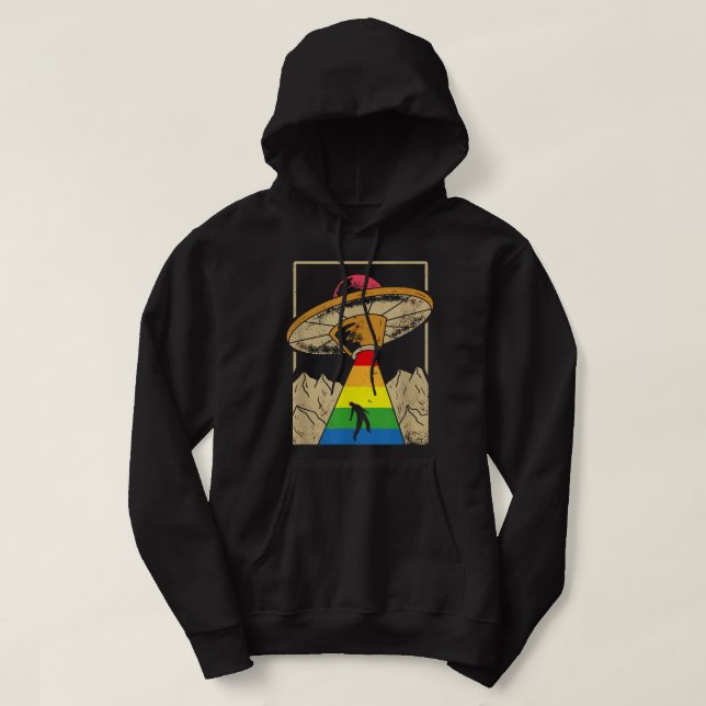 No rules LGBT Pride Genderqueer  Copy Hoodie (Design Front)
