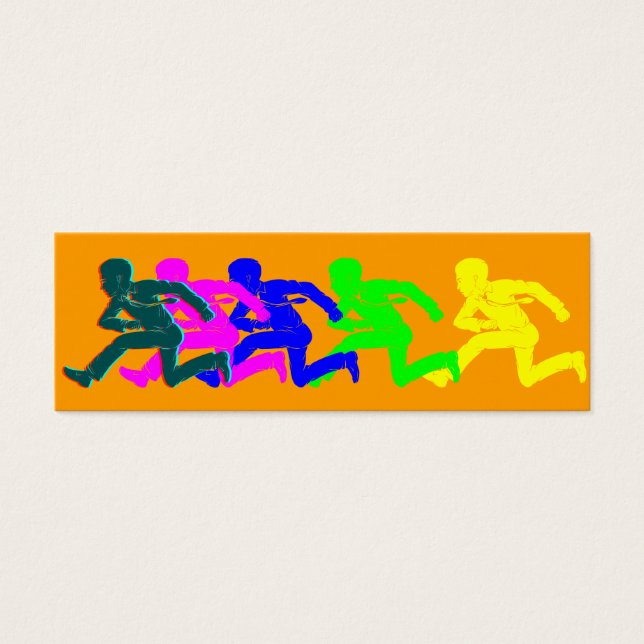 No Running Bookmark (Front)