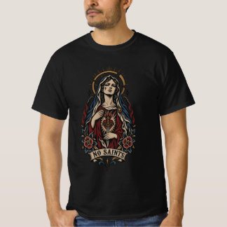 No Saints Traditional Tattoo Streetwear T-Shirt