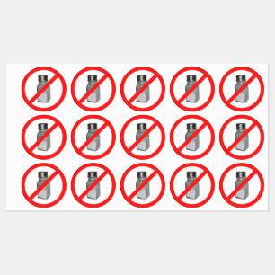 No salt classic round sticker