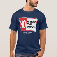 No Sandals No Toga No Service