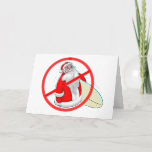 nO sAnTa! Holiday Card
