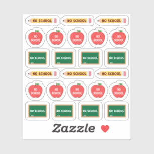 No School Day Planner Off  Day Tracker Calendar 