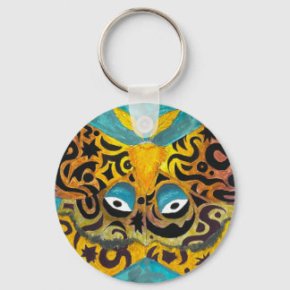 No Seeing Moth Keychain